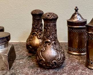 Sterling Salt & Pepper Shakers
