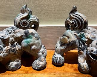 Bronze Foo Dogs