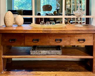 Console Table with Drawers