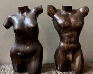 Bronze Figural Busts