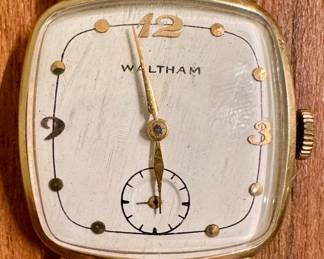 14K Gold Waltham Wristwatch