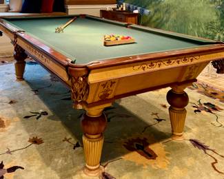 Blatt Billiards Pool Table - Available for presale. Please call 774/922-2620.
