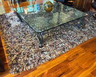 Leather Area Rug