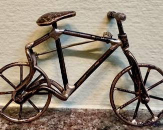 Sterling Silver Bicycle Pin