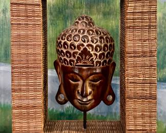 Framed Buddha Decor