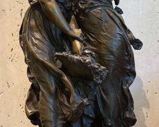 "Protection" Bronze Statue