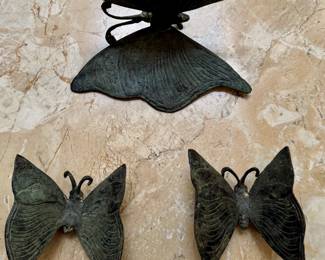Cast Iron Garden Butterflies
