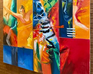 Oil on Canvas, Signed