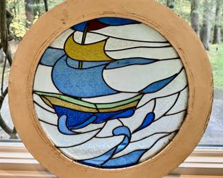 Stained Glass Panel