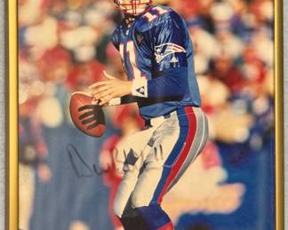 Autographed Drew Bledsoe Photograph