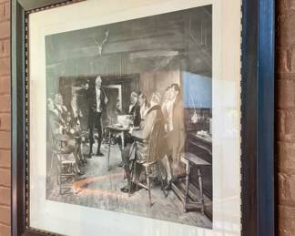 "Chorus" Print by W. Dendy Sadler
