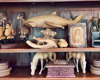Carved Wood Figurines