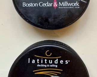 Autographed Bobby Orr Hockey Pucks