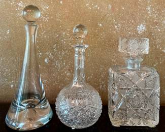 Crystal Decanters