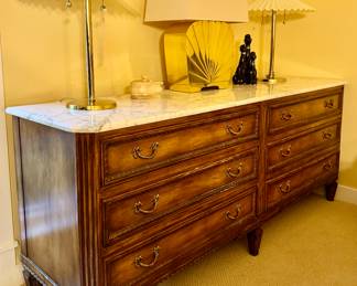 Marble Top Dresser