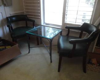 Two of these glass top tables