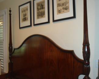 Mahogany Bed by Colony (King)