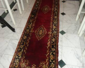 Hand Knotted Wool Runner (3.2 x 11.1)