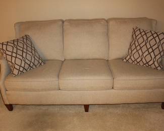 Three cushion sofa