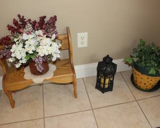 Decorating child bench