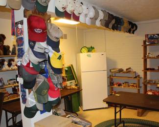 We have a few caps - hats