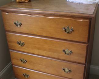 MCM high boy dresser