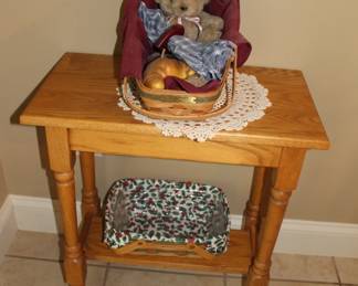 One of the Whitacre's side tables