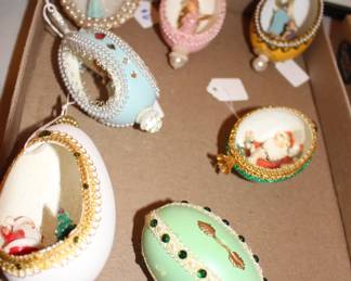 Hand decorated eggs