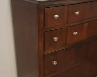 American Drew 8 drawer dresser, solid wood, 46’ wide, 20” deep, 45 ½” tall, heavy