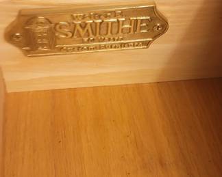 Walter E. Smith nightstand with one drawer and shelf