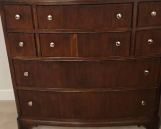 American Drew 8 drawer dresser, solid wood, 46’ wide, 20” deep, 45 ½” tall, heavy