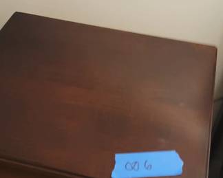 Walter E. Smith nightstand with one drawer and shelf