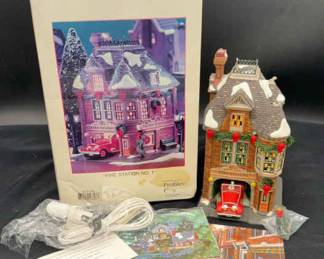 DEPARTMENT 56 Discontinued ‘Fire Station No.1’ * Christmas ‘Snow Village’