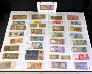 Vintage Paper Currency from various European Countries * 1942–2000