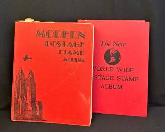 1940 & 1958 International Stamp Collecting Books