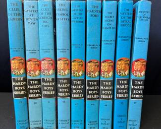 9 Hardy Boys Books * First Editions *