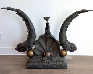 Stunning Fish Metal Decor Piece Very Expensive