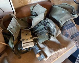 army misc gear/supplies