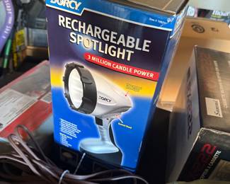rechargeable spotlight