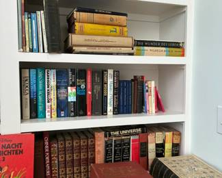Large selection of books- some vintage
