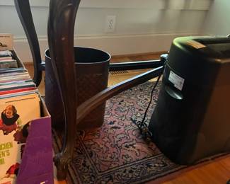 Antique library table legs