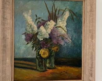 Floral painting, original