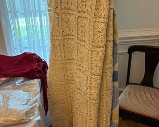 Vintage lace tablecloth