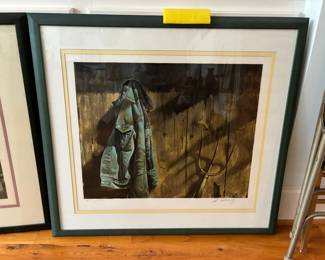 Adolf Sehring "End of Day" signed and numbered print
