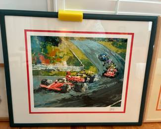 Wayland Moore "Grand Prix" signed and numbered print