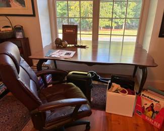 Antique Library Table