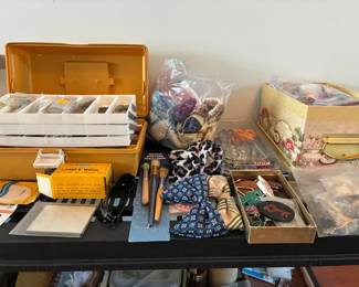 Craft and sewing supplies