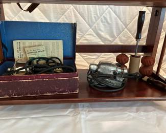 Vintage massage equipment