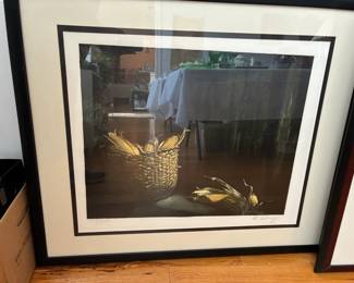 Adolf Sehring "Golden Harvest" signed and numbered print