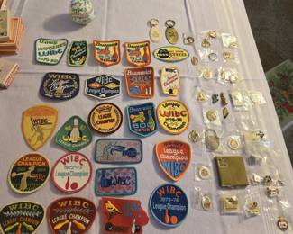 1905's - 1980's BOWLING PATCHES & PINS